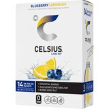 Celsius Blueberry Lemonade OTG Packets. 14 ct, 2.7 oz, thumbnail image 1 of 3