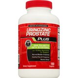 Urinozinc Prostate Plus With Saw Palmetto & Beta Sitosterol, 180 CT, thumbnail image