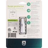 Philips Surge Protector with USB Charging, 3 Outlets, thumbnail image