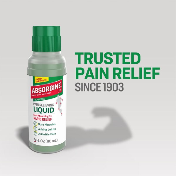 Absorbine Plus Jr. Pain Relieving Liquid, 4 FL OZ