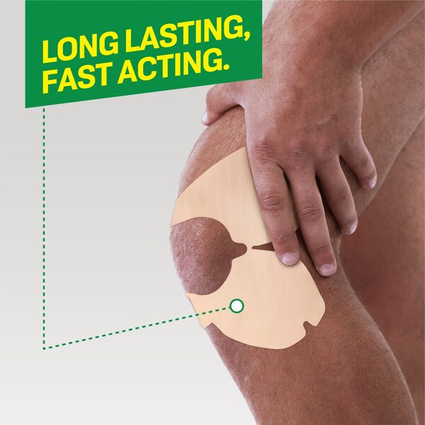 Absorbine Jr. Pain Relief Knee Patch, 6 CT