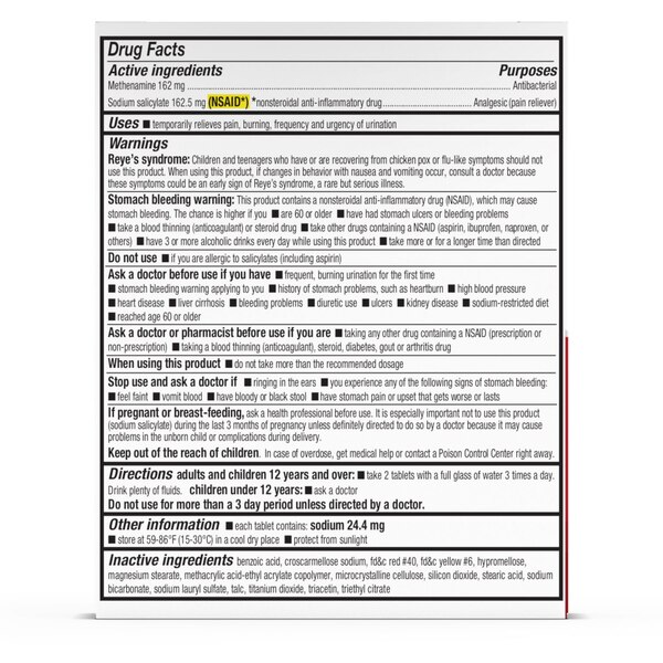 Cystex UTI Pain Relief, Max Strength