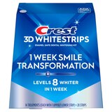 Crest 3D Whitestrips Dental Whitening Kit, Glamorous White, 14 Treatments, thumbnail image