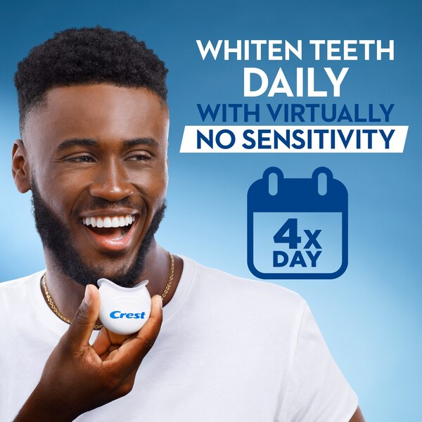 Crest 3D White Daily Whitening Serum Treatment with LED Accelerator Light