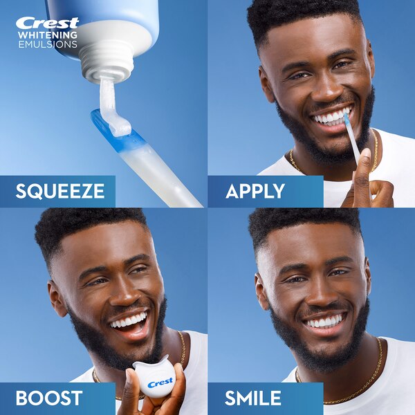 Crest 3D White Daily Whitening Serum Treatment with LED Accelerator Light