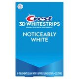 Crest 3D Whitestrips Dental Whitening Kit, Noticeably White, 10 Treatments, thumbnail image