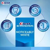 Crest 3D Whitestrips Dental Whitening Kit, Noticeably White, 10 Treatments, thumbnail image