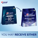 Crest 3D Whitestrips Dental Whitening Kit, Professional Effects, 20 Treatments, thumbnail image