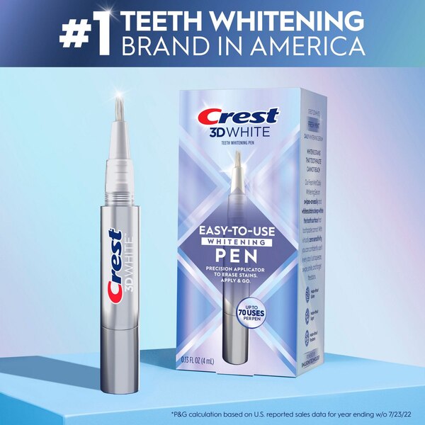 Crest 3D White Teeth Whitening Pen, 0.13 OZ