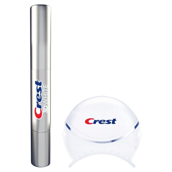 Crest 3D White Easy-To-Use Whitening Pen + Led Light, 0.13 OZ