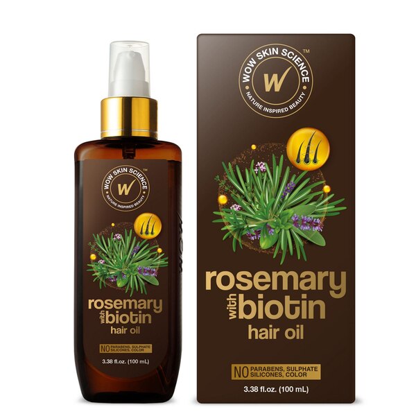 WOW Skin Science Rosemary Oil, 3.38 OZ