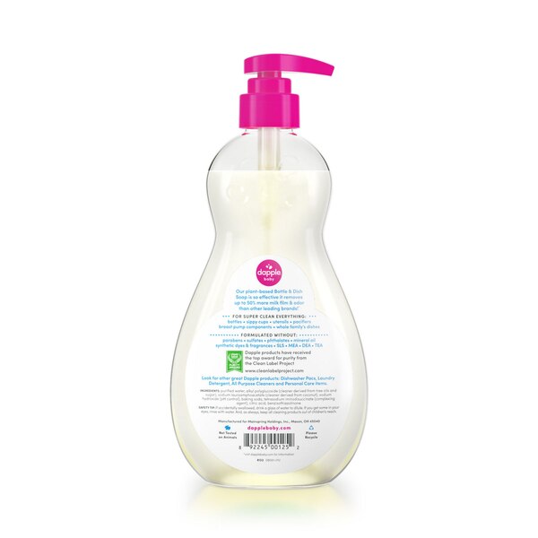 Dapple Baby Bottle & Dish Soap, 16.9 FL OZ