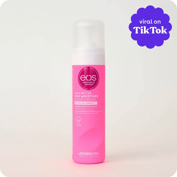 eos Shea Better Shave Cream, Pomegranate Raspberry, 7 OZ