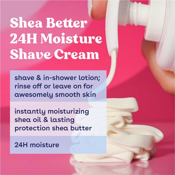 eos Shea Better Shave Cream, Pomegranate Raspberry, 7 OZ
