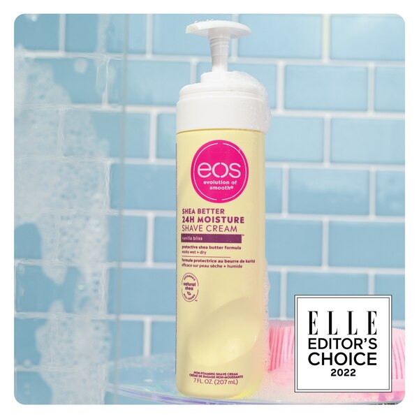 eos Shea Better Shave Cream, Vanilla Bliss, 7 OZ