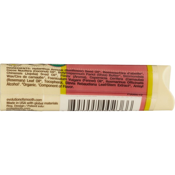 eos 100% Natural & Organic Lip Balm Stick - Vanilla Bean, 0.14 OZ