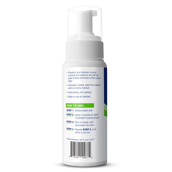 Theraworx Muscle Cramps Relief Foam, 7.1 OZ