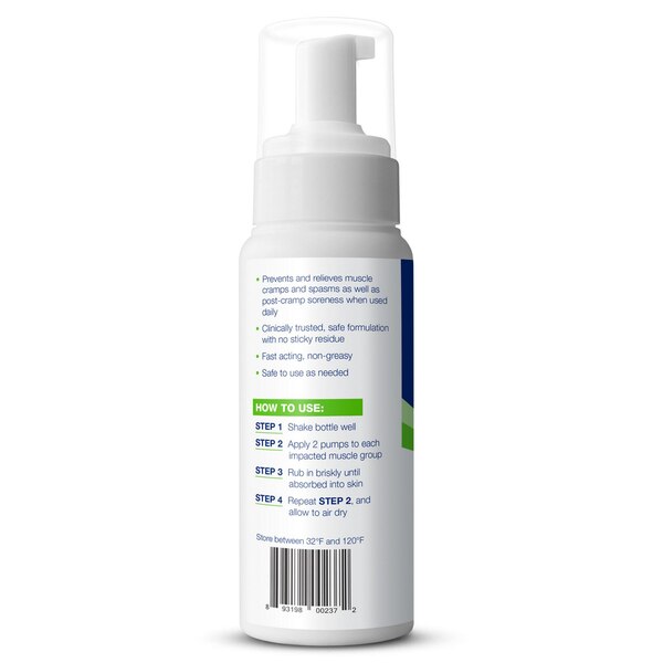 Theraworx Muscle Cramps Relief Foam, 7.1 OZ