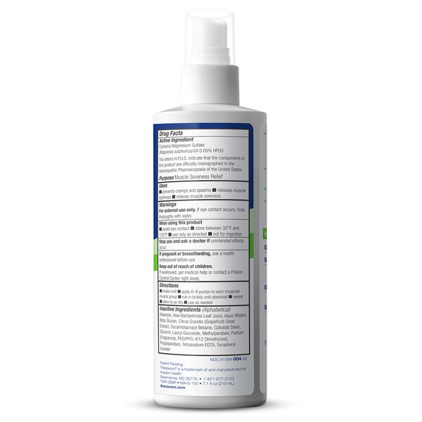 Theraworx Muscle Cramps Relief Spray, 7.1 OZ