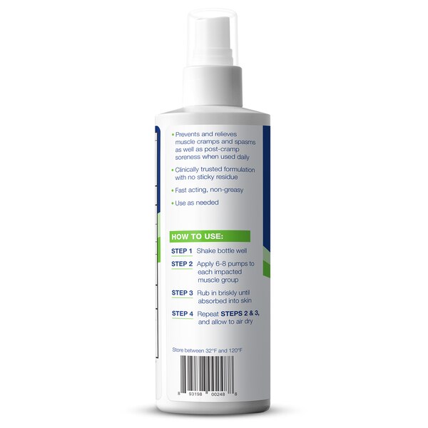Theraworx Muscle Cramps Relief Spray, 7.1 OZ