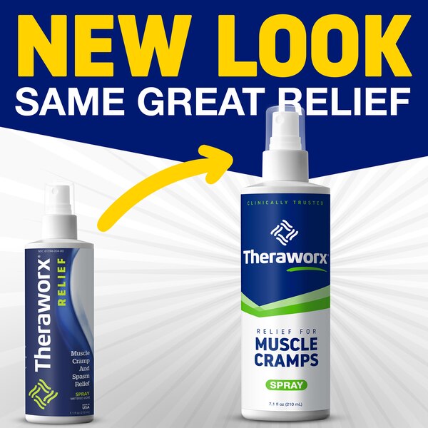 Theraworx Muscle Cramps Relief Spray, 7.1 OZ