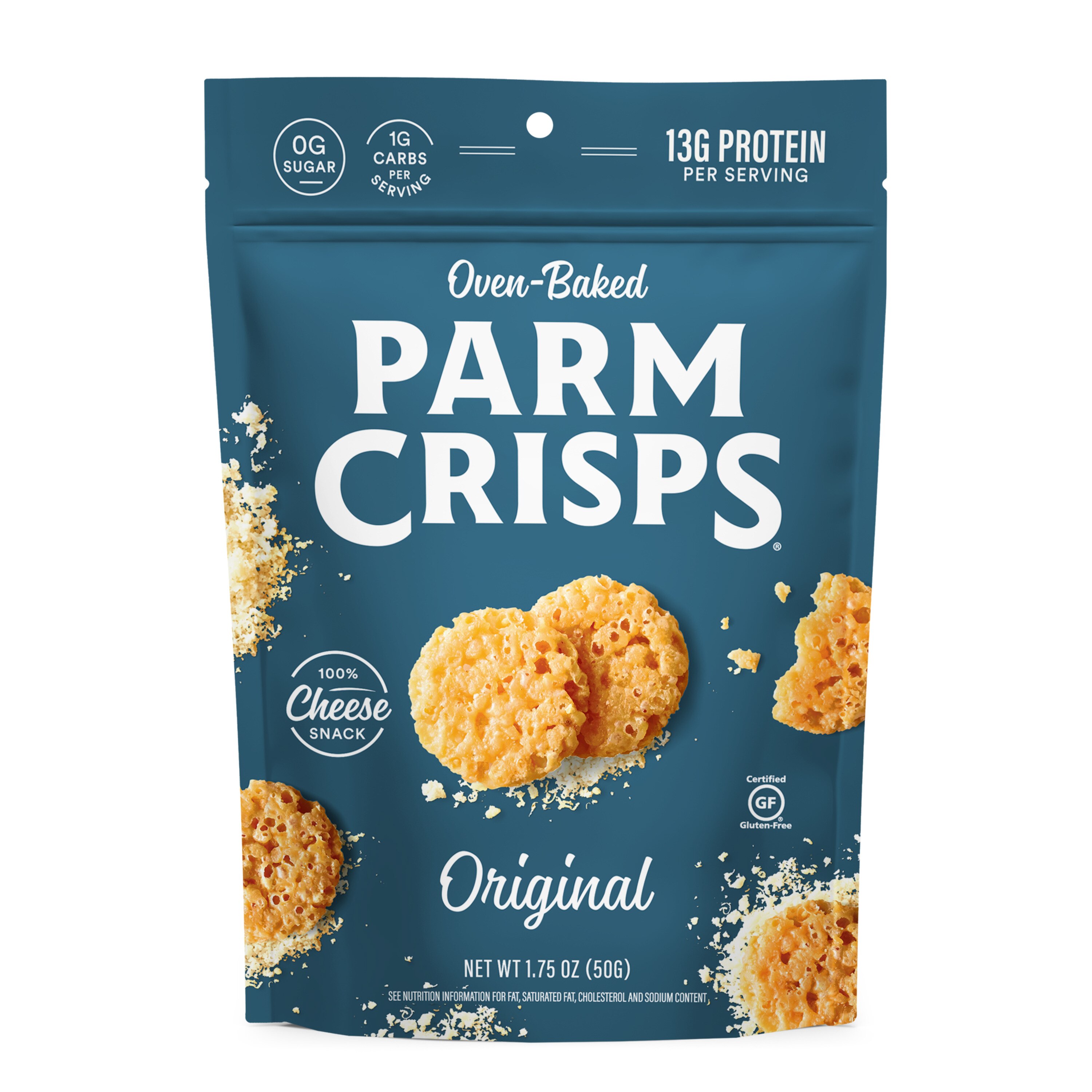 Parm Crisps Oven-Baked Original Cheese Snack, 1.75 OZ