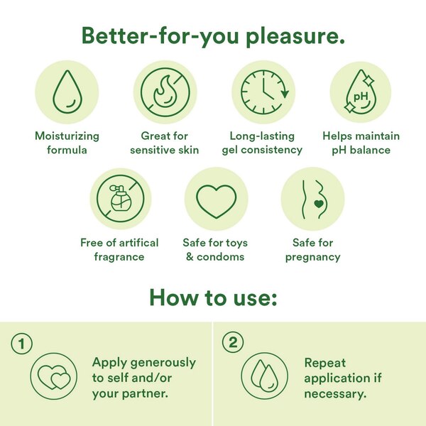 Good Clean Love Almost Naked Personal Lubricant, 4 OZ