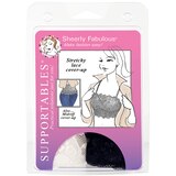 Supportables Sheerly Fabulous Lace Bra & Midriff Cover Up, 2 CT , thumbnail image