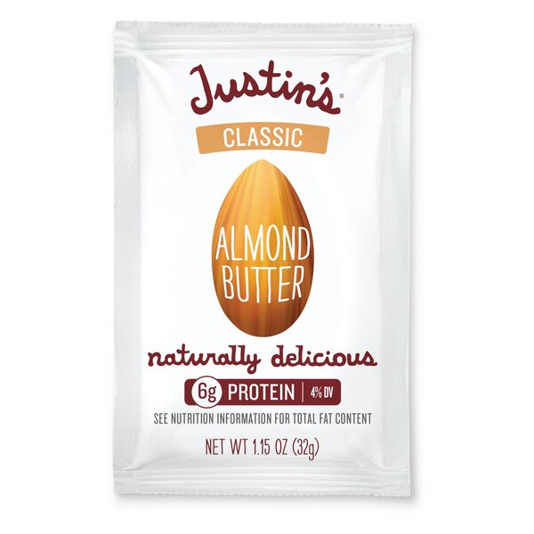 Justin's, Classic Almond Butter Squeeze Pack, 1.15 oz