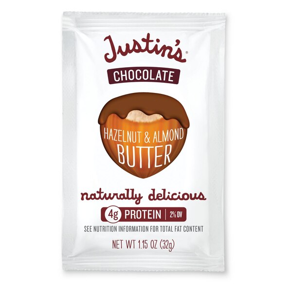Justin's, Chocolate Hazelnut & Almond Butter Squeeze Pack, 1.15 oz