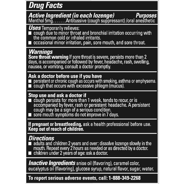 Jakemans Throat & Chest Lozenges Box, 24CT