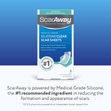 ScarAway Advanced Clear Silicone Scar Sheets, 6 CT, thumbnail image