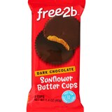 Free2b Dark Chocolate Sunflower Butter Sun Cups, thumbnail image