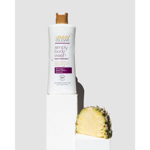 Raw Sugar Living Simply Body Wash, 25 oz