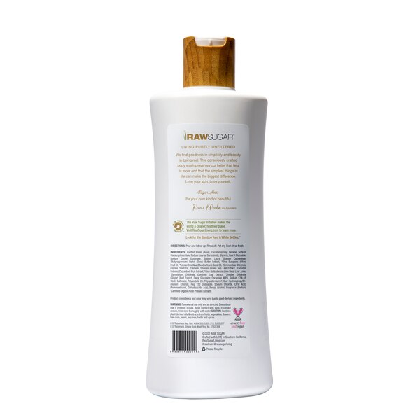 Raw Sugar Living Simply Body Wash, 25 oz