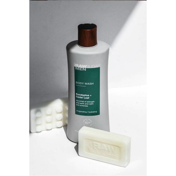 Raw Sugar Men's Body Wash, 25 oz