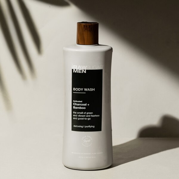 Raw Sugar Men's Body Wash, 25 oz