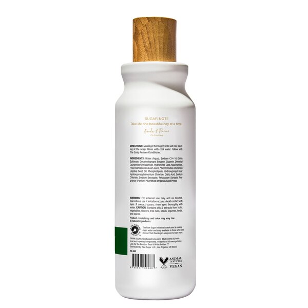 Raw Sugar The Scalp Restore Shampoo, 18 OZ