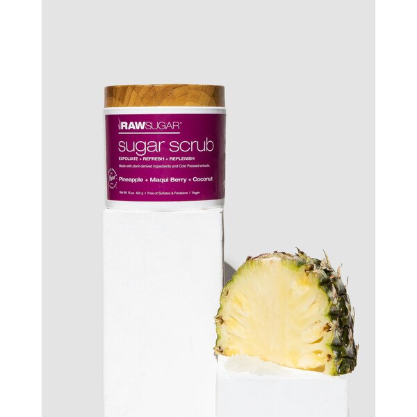 Raw Sugar Living Sugar Scrub, 15 oz