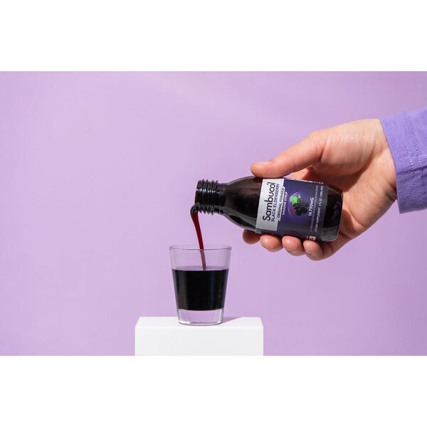 Sambucol Black Elderberry Immune Support Liquid, 4 OZ