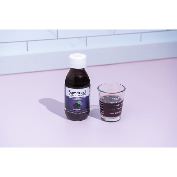 Sambucol Black Elderberry Immune Support Liquid, 4 OZ