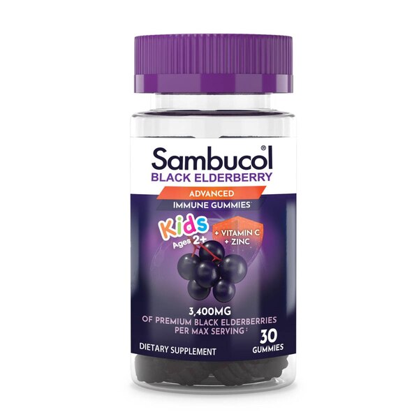 Sambucol Black Elderberry Kids Gummies, 30 CT