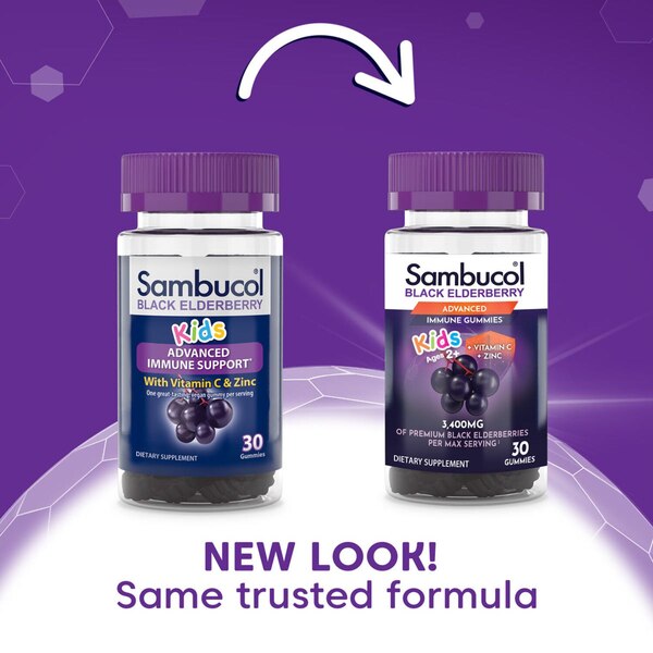 Sambucol Black Elderberry Kids Gummies, 30 CT