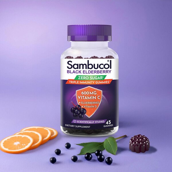 Sambucol Sugar Free Tripple Immunity Gummies, 45 CT