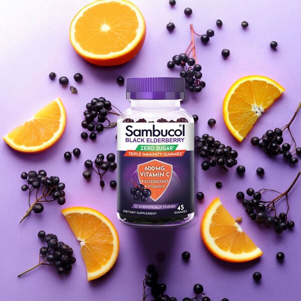 Sambucol Sugar Free Tripple Immunity Gummies, 45 CT