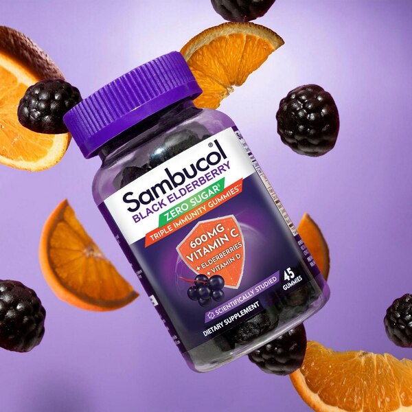 Sambucol Sugar Free Tripple Immunity Gummies, 45 CT