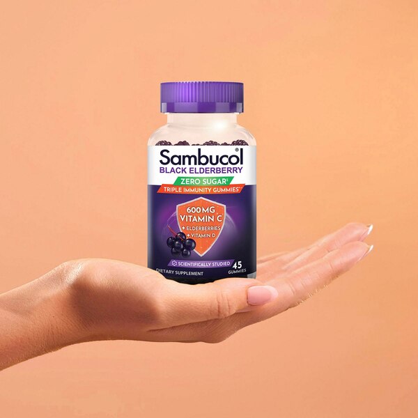 Sambucol Sugar Free Tripple Immunity Gummies, 45 CT