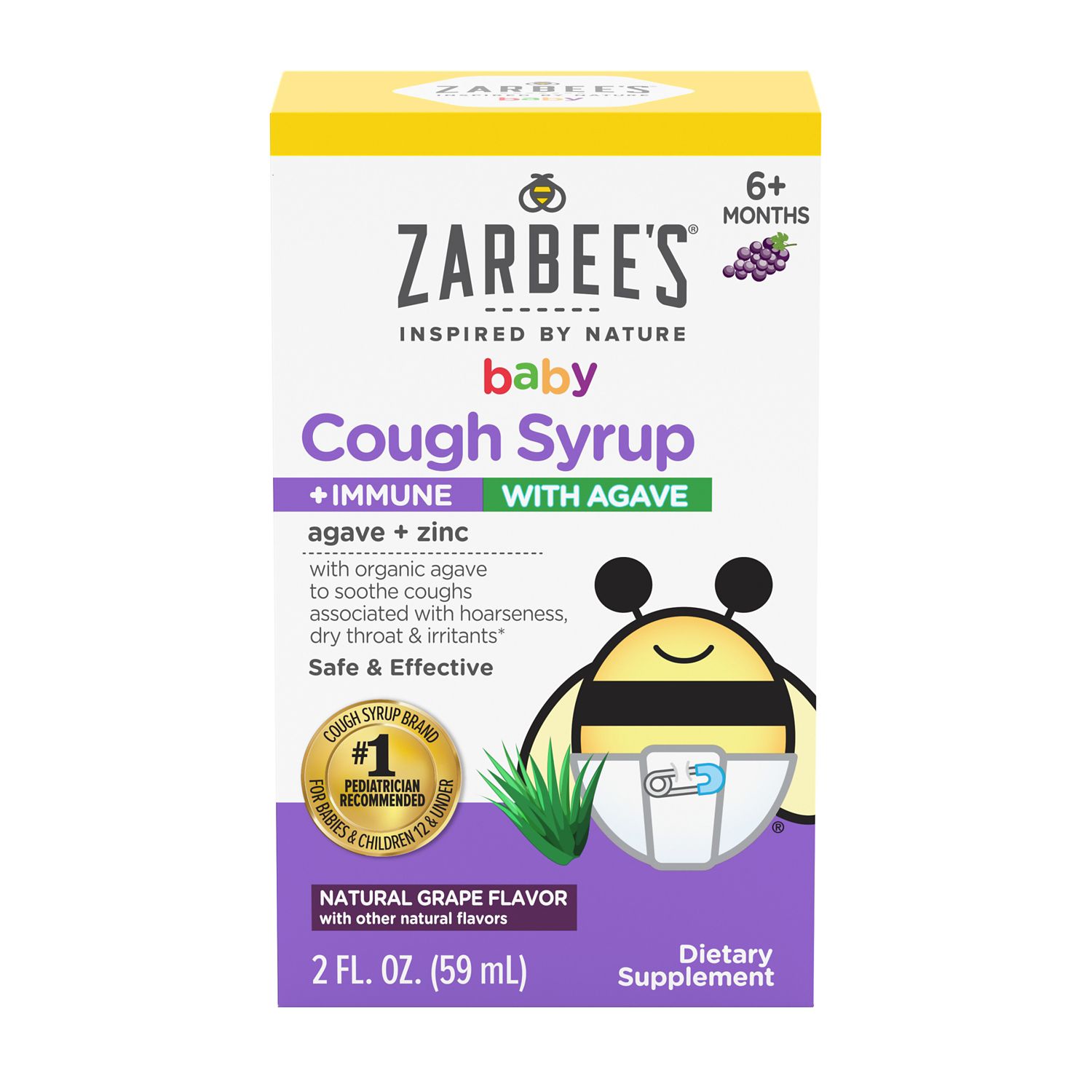 Zarbee's Baby Grape Cough Syrup