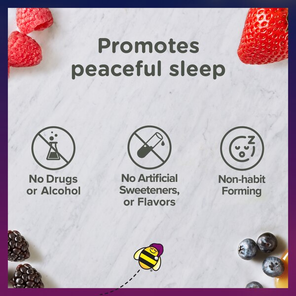 Zarbee's Naturals Children's Sleep with Melatonin Chewable Tablets, Grape, 30 CT