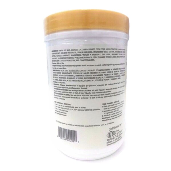Meritene Nutritional Drink Mix Vanilla, 16 OZ